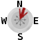 Wind from NNE Wind from NNE