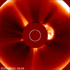 Latest LASCO C2 image of the Sun