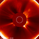 Latest LASCO C2 image of the Sun