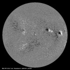 Latest SDO/HMI Magnetogram image of the Sun