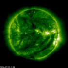 SOHO EIT 195 image of the sun